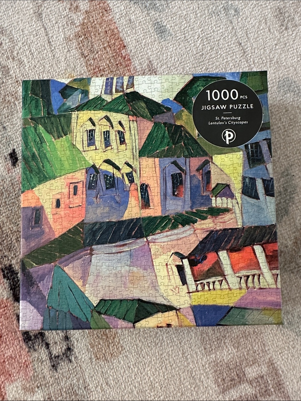 Paperblanks- St. Petersburg Lentulov's Cityscapes 1000 Piece Puzzle